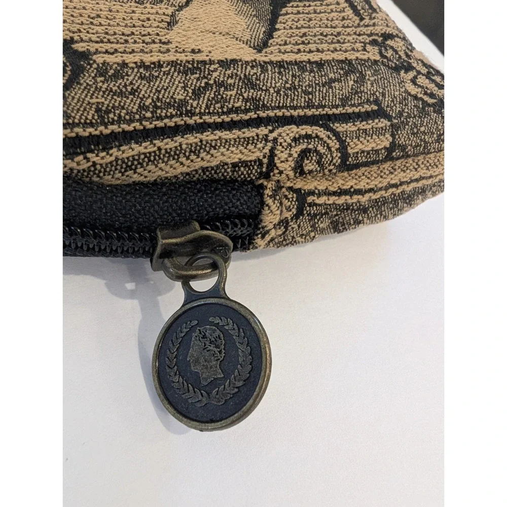 Vintage Caesars Palace Las Vegas Tapestry Pouch Greco-Roman Motif Made in USA